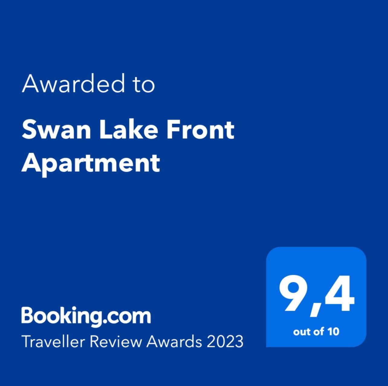 Swan Lake Front Apartment Kastoria Luaran gambar